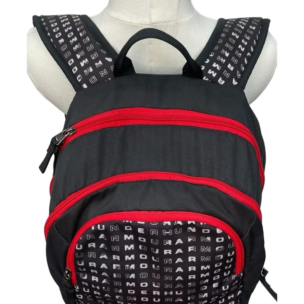 Under Armour Scrimmage 2.0 Black Red Backpack OS‎